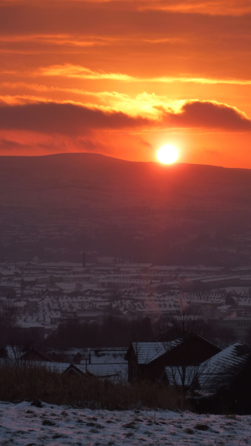 Burnley Sunset